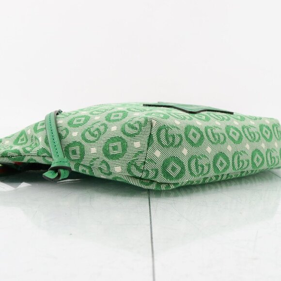 NWT Gucci GG logo-jacquard belt bag-green - Picture 5 of 10